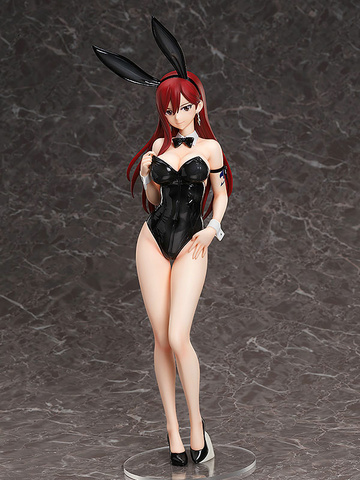 Erza Scarlet (Bare Leg Bunny), Fairy Tail, FREEing, Pre-Painted, 1/4